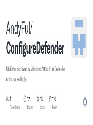 ConfigureDefender 4.1.0 Download