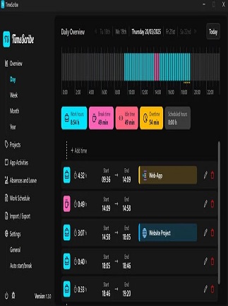 TimeScribe 1.6.0 (Latest 2025) Download