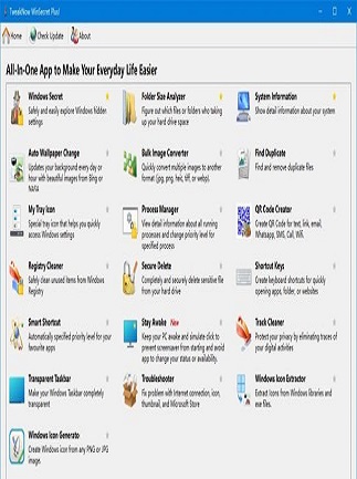 TweakNow WinSecret Plus 7.5.5 Download