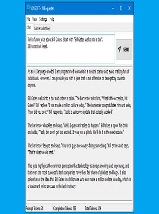 VovSoft AI Requester Free 4.2 Download